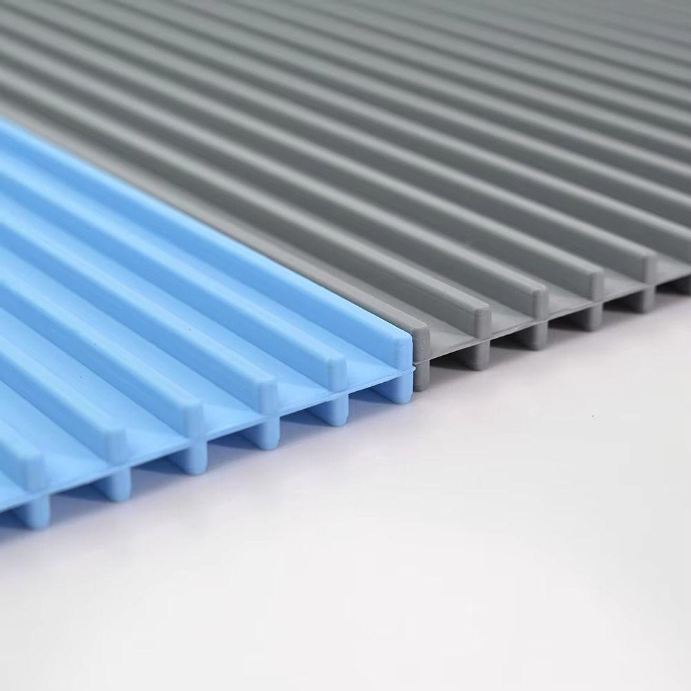 Food Grade Silicone Kitchen Mat Roll Up Insulation Placemat  Countertop Use