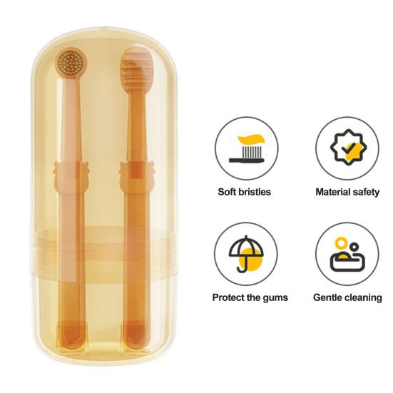 1 Set Pet Toothbrush Cats Dogs Teeth Cleaning Brush Soft Silicone Toothbrush