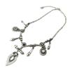 [E2080] - Designer Necklace 'Memories of the Past' Silver