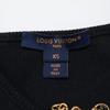 Louis Vuitton [Внутренний Обычный/24 Нержавеющая Сталь] RW241WW GXW FQJD12 Петля-Лента Платье/ платье XS черныйБ/у