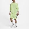 Nike Sweatshirts Men's Green Crew Neck Moderate Regular BV2663-383