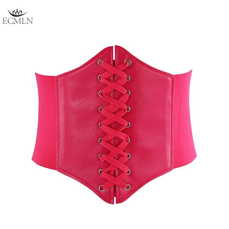 Women's Corset Body Shapewear Sexy Wide Leather Belt Cummerbunds Strap Belts for Women High Waist Slimming Corsets and Bustiers