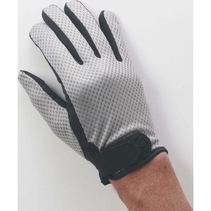 Used [New] PuroMonte Outdoor Gloves UV Care Trekking Gloves Charcoal (CH) M GB072U