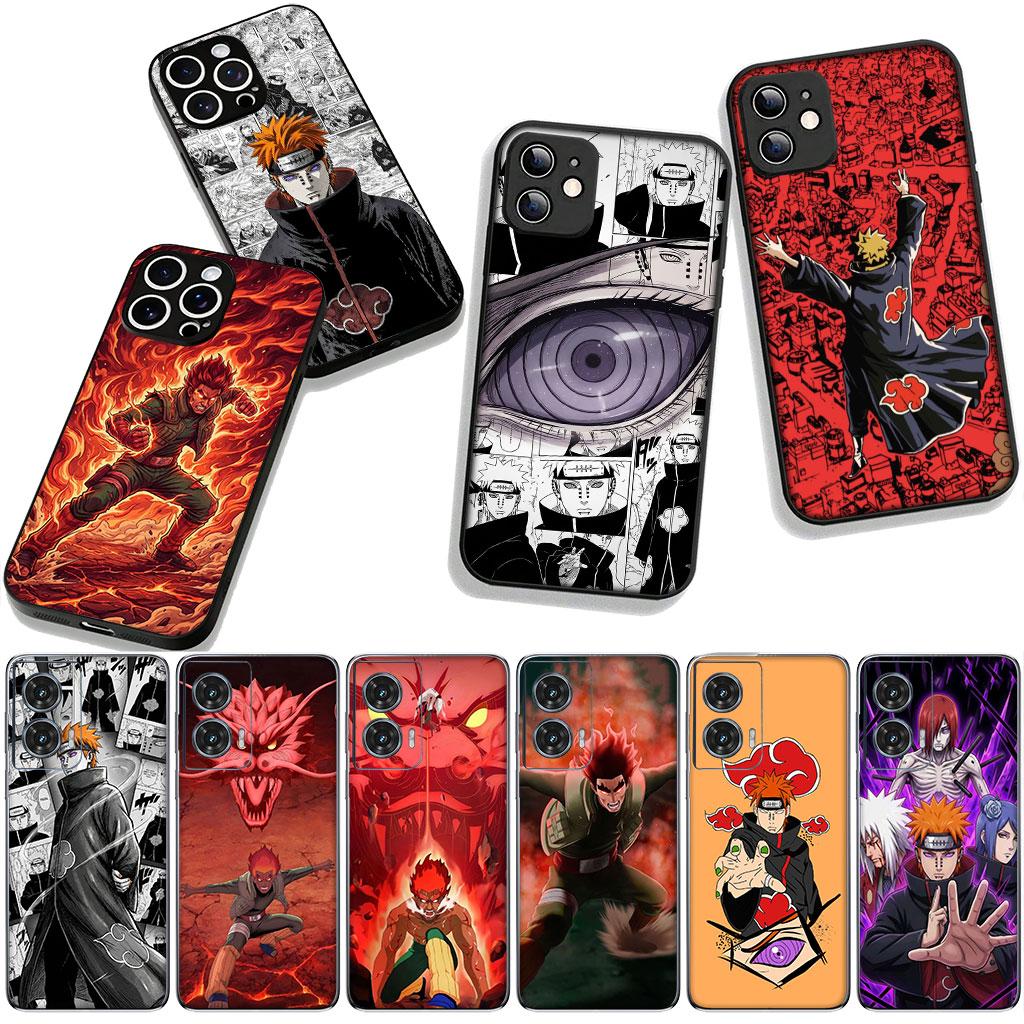 for Samsung Galaxy A25 A37 A57 A12 A14 A41 A50 A51 A70 A71 A72 A21S A04 M15 Note 20 9 8 10 Case Might Guy Akatsuki Narutos Pain