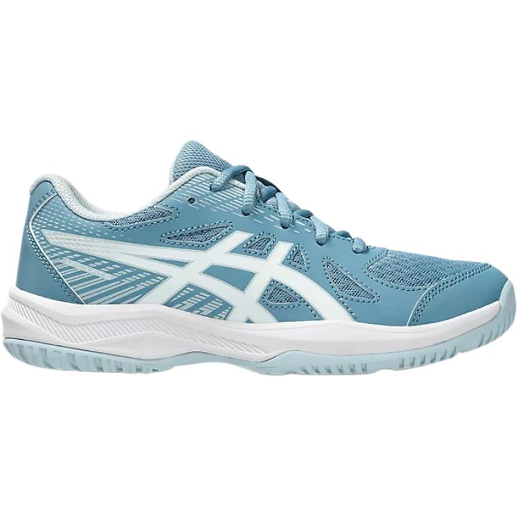 Asics Upcourt 6 Школьные Удобные Прочные Низкие Тренировочные Кроссовки Детские Кроссовки Синий 1074A045-403