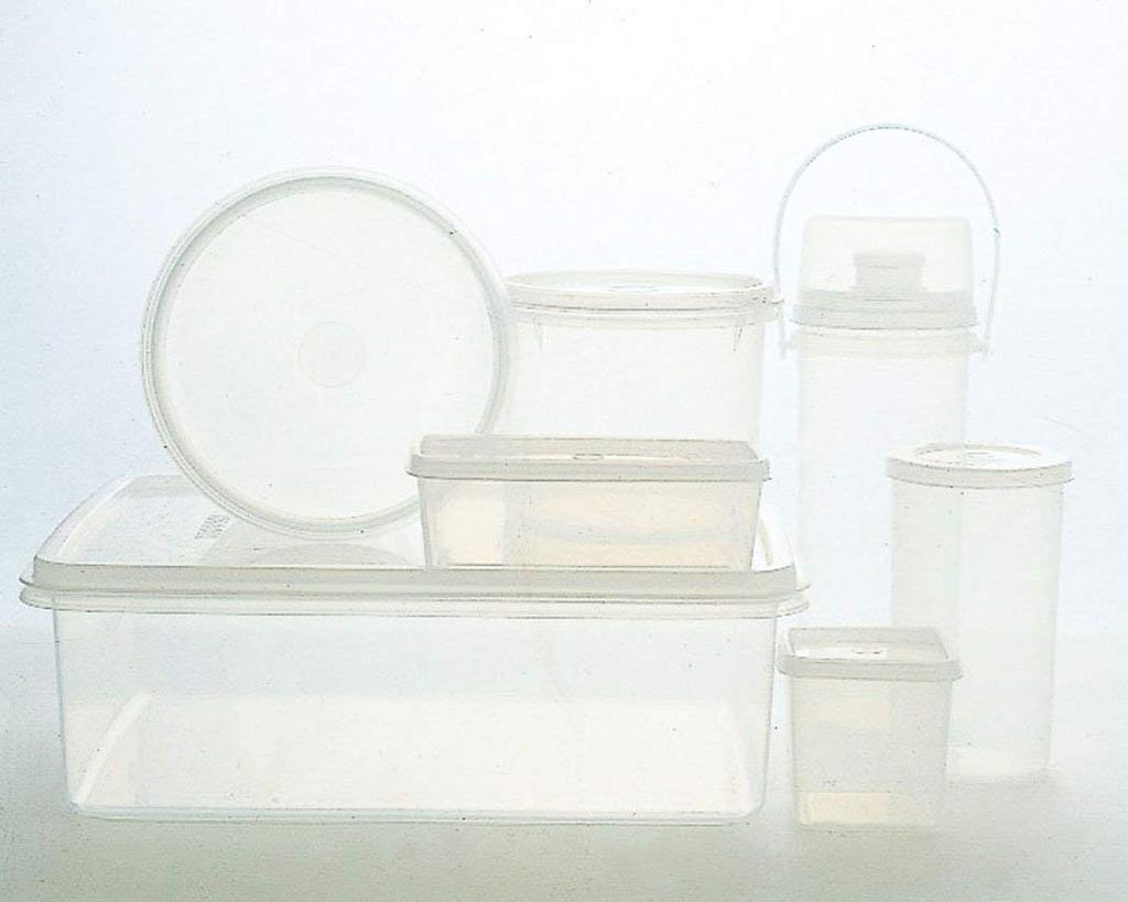 Iwasaki Kogyo Made In Japan Commercial Storage Container Jumbo Keeper LL Clear Set of 5 LSX327 14.5L