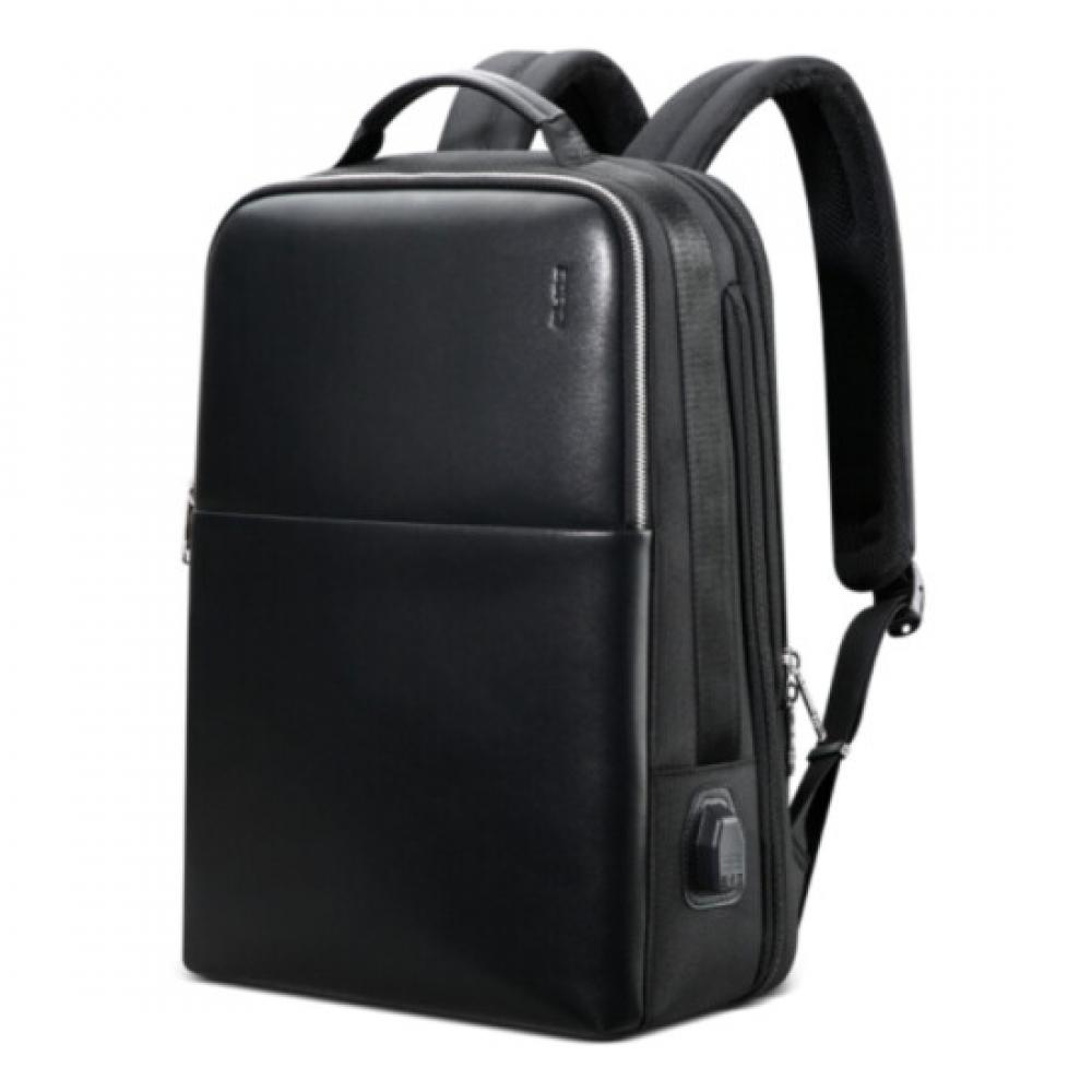 Menbag Leather 16 Inch Laptop Backpack For Men Bpi103a