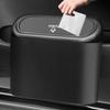 Car Flip Cover Trash Can, Hanging Trash Can, Backrest Door, Portable Storage Box, Trash Umbrella Can