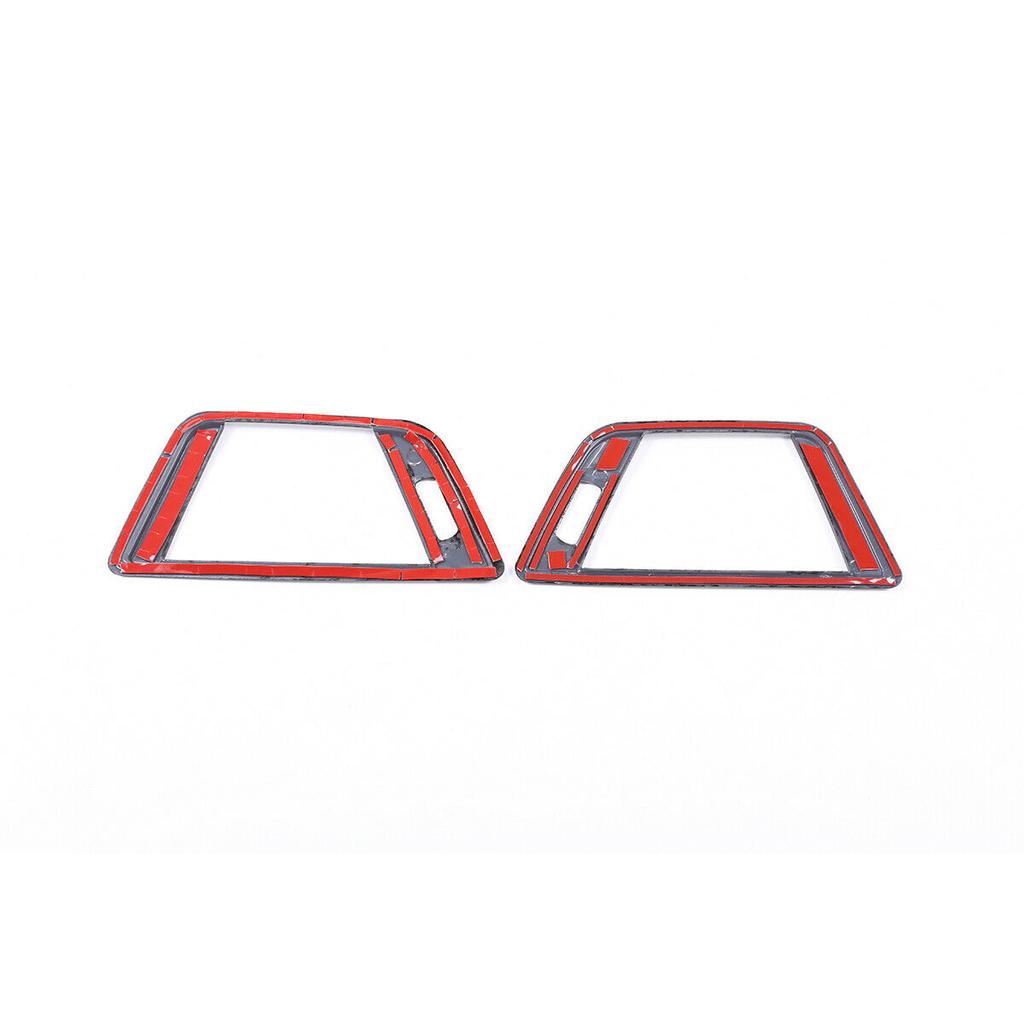 For BMW 3 4 Serie 3GT F30 F31 F32 F33 F34Car Dashboard Side Air Condition Outlet Vent Trim Cover ABS Chrome Interior