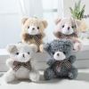 8CM Plush Bear Pendant Multicolor Hanging Stuffed Bear Gift Cartoon Bow Tie Bear Doll  Universal