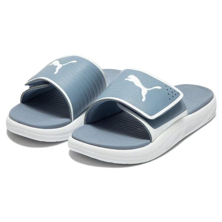 Puma Softride Slide Filtered Ash White Мужские кроссовки Синие 382112-11