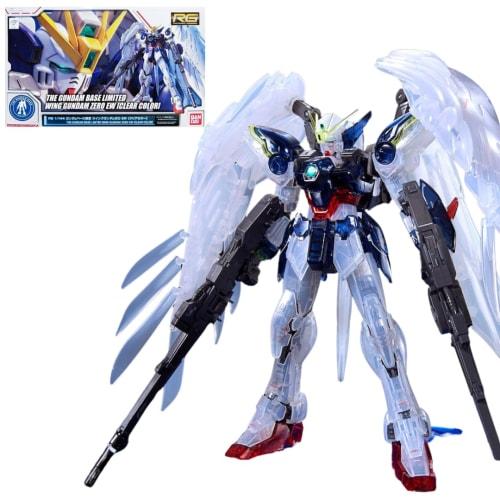 RG 1/144 Wing Gundam Zero EW Clear Color Plastic Model (Gundam Base Exclusive)