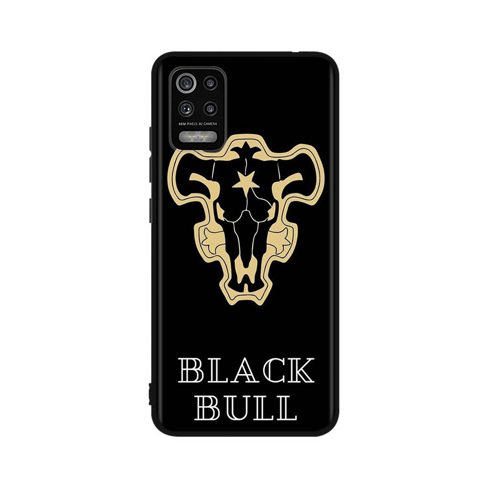 Чехол DT51 Black Clover Anime для Xiaomi Poco X6 X4 M5 M6 F5 F6 C65 C55 C50 C51 C40 Redmi Note 7 8 14C A3X 13C 12C 11 10A 9C Pro Black Sofe Cover