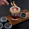 Набор для копчения коктейлей Виски Деревянный Копченый Деревянный Колпак Коптильня Для Напитков Кухонные Барные Аксессуары Инструменты бар коктейль