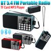 Беспроводное FM Портативное Радио LED Цифровой Дисплей Поддержка TF Карты MP3 Плеер USB Накопитель ЖК-Дисплей Динамик