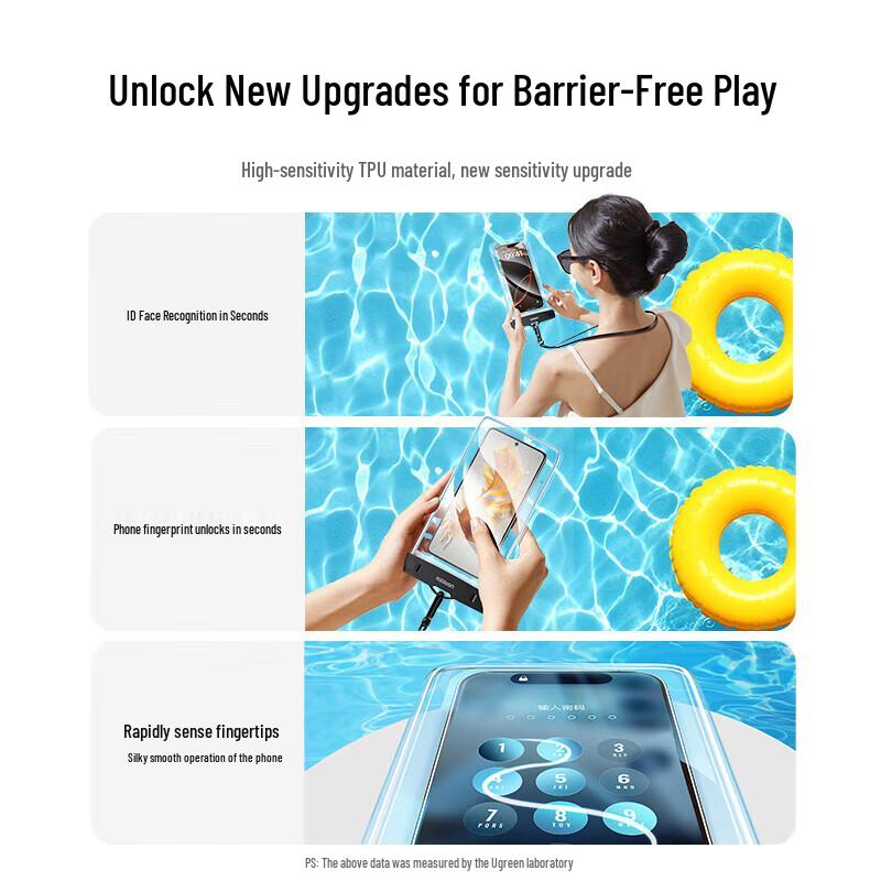 Универсальный водонепроницаемый чехол для мобильного телефона с сенсорным экраном от Ugreen