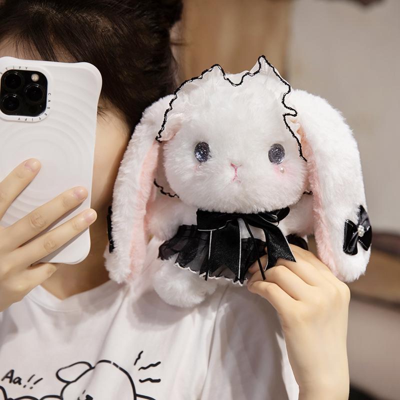 18 Cartoon Cute Lolita Rabbit Plush Doll Pillow Color Princess Rabbit Plush Toy Home Decoration Gift For Children