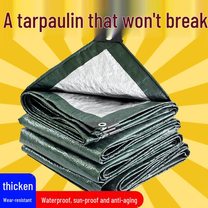 Водонепроницаемый и солнцезащитный утолщенный брезент: Водонепроницаемая ткань для грузовиков, палаток, солнцезащитных навесов, уличных маркиз, балконов.