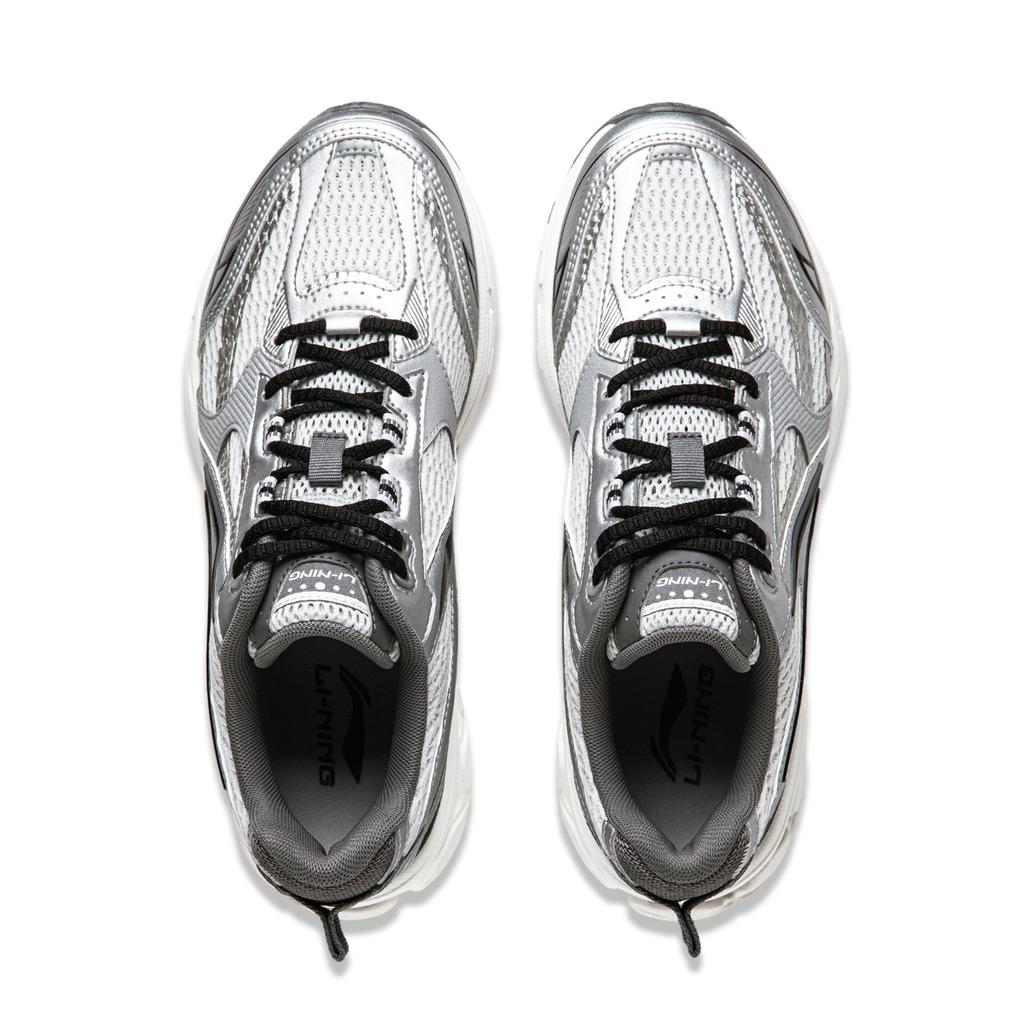 Кроссовки Li Ning Fuyiao 2.0 Classic Retro с двойной амортизацией, устойчивой поддержкой, амортизацией, нескользящие, износостойкие, легкие, с низким верхом ARXU002-2