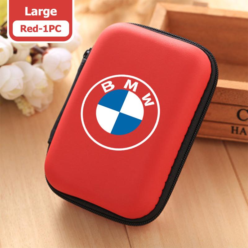 MUSE5 Car Portable EVA Bluetooth Earphone Cable Case Storage Bag For BMW 1 3 5 7 Series M F01 F20 F10 F13 E52 E53 E60 E93