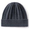 Cashmere autumn and winter new cashmere blended pit strip high elasticity simple warm ear protection cold-proof cashmere cap