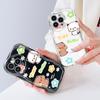 Cute Cartoon Pattern Cream Texture Casing Wavy Edge Soft Silicone Cover Phone Case for Vivo