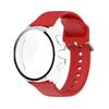 24mm Silicone Sport Watchband and PC Case Cover for TicWatch Pro 5 Wristband Replacement  Quickfit Silicone Watch Strap