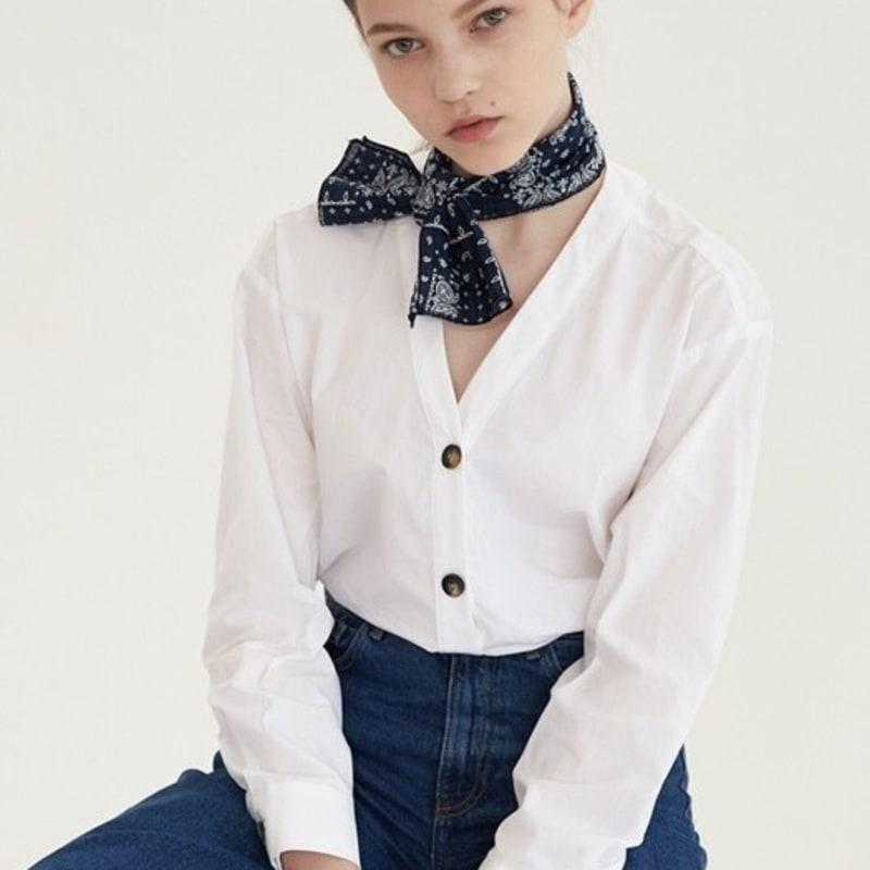 BB’DE SOLI’DE Ribbon Paisley Mini Scarf