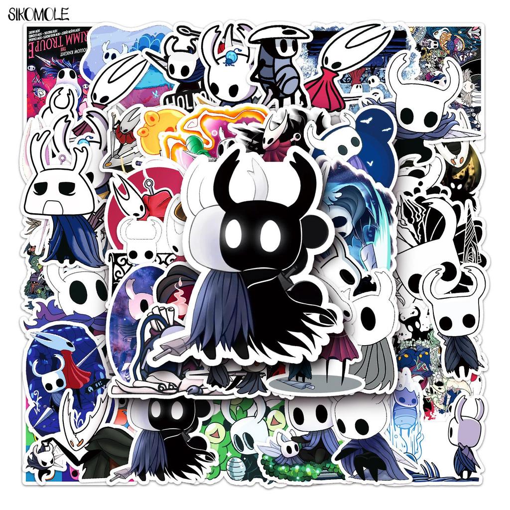10/30/50 ШТ. Мультяшные Игровые Крутые Наклейки Hollow Knight Эстетичные Детские Поделки Игрушечная Машина Скейтборд Ноутбук Телефон Граффити Наклейка F5