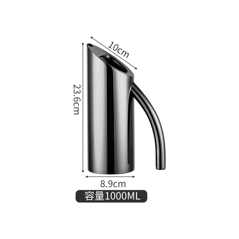 Кувшины из нержавеющей стали для кухни, бутылка для сока и супа в ресторане, емкость для замораживания воды, чайник для вина, разделитель для красного вина