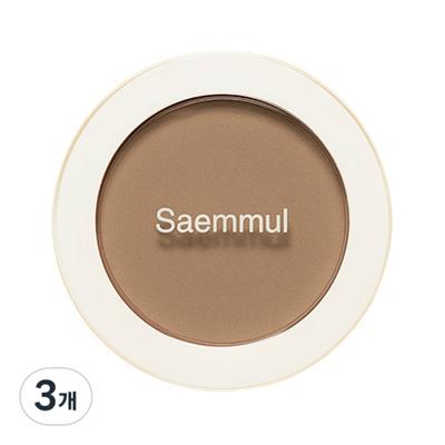 Saemmul Одиночные румяна для контуринга 5 г, BR03 Cloudy Brown, 3 шт.