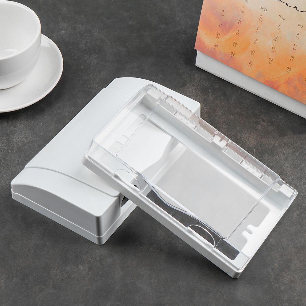 Брызгозащищенная коробка тип 86 Защитная коробка для выключателя Защита розетки Двойные розетки Крышка для электрической вилки