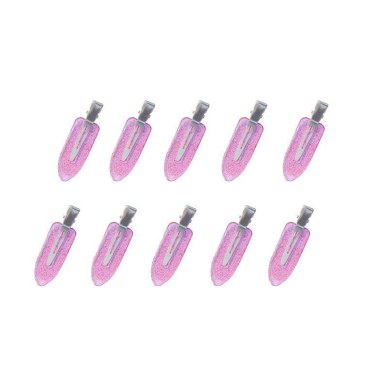 10pcs/set No Crease Basic Hair Clips For Women Girls Hair Styling Makeup No Bend Hairpins Barrettes Hair Accessories