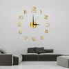 DIY Luminous Wall Clock, Mute, with Installation Accessories, Diameter 40cm