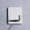 Stainless Steel Hook Strong Adhesive Hook Door Back Coat Hook Hardware Coat Hook Perforation-Free Metal Coat Hook