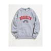 Unisex Oversize Brooklyn 1898 Printed Sweatshirt