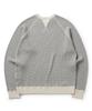 ESFAI Two-Tone Waffle Sweat Shirt (Melange Gray)