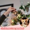 2D Acrylic Animal Christmas Decoration Christmas Tree Pendant
