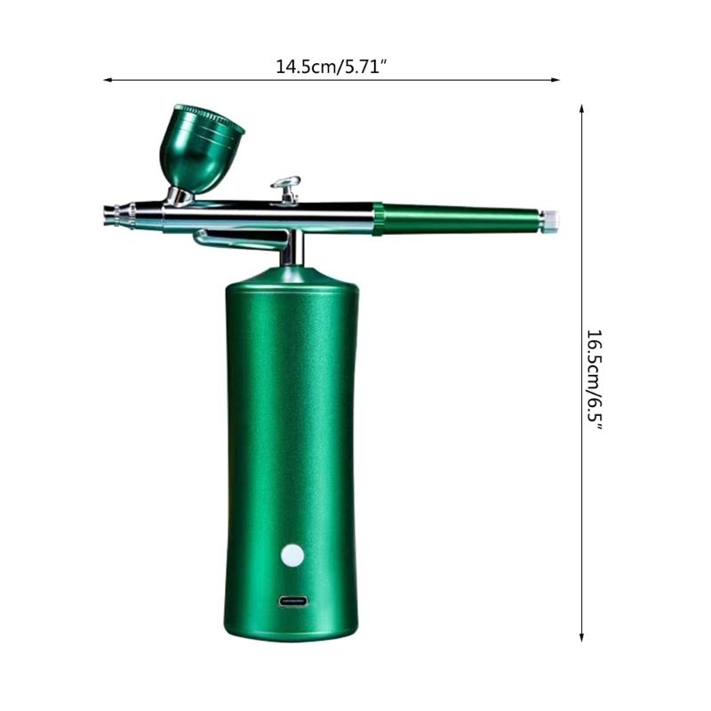 Wireless Airbrush Set with Compressor Handheld Airbrush Kit Auto Handheld Air Brush Guns Sets with 0.3mm Nozzle