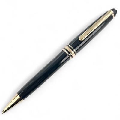 Montblanc Шариковая ручка Meisterstück classic twist Черное золото мужская Б/У