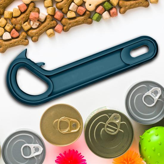 Ring Pull Can Opener Tool J Shape Handy Pop Top Jar Opener Aid for Seniors And Arthritis Ergonomic Easy Tab Opener for Soda Beer Tin