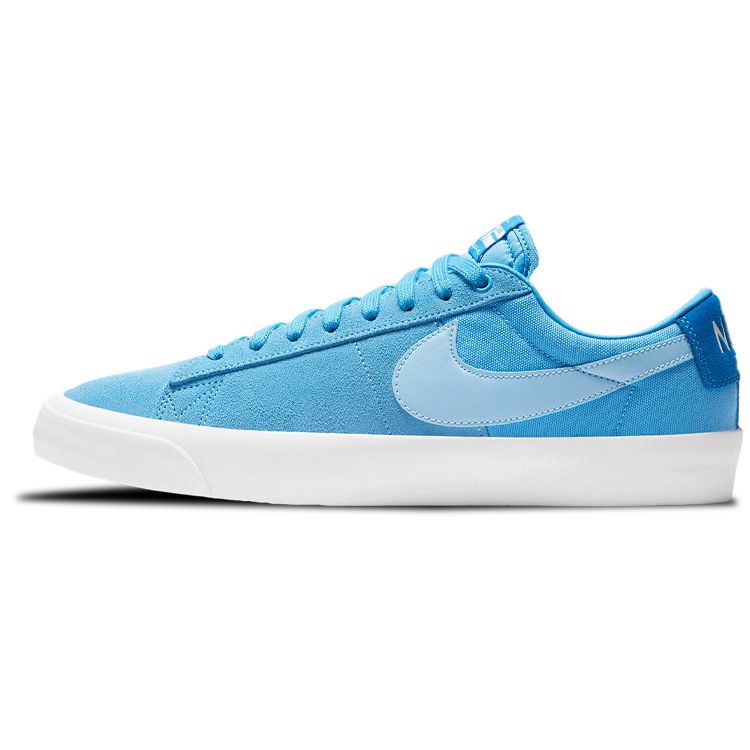 Nike Zoom Blazer Low Pro GT SB Coast Men Sneakers Blue Signal-Blue White DC7695-400
