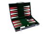 Backgammon 21 Inch - Board Game - High Quality - Pearl Dice and Chips - Green Red and White