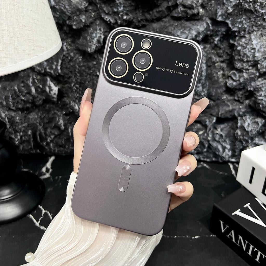 Роскошные однотонные магнитные мягкие чехлы для iPhone 15 14 13 12 11 Pro Max Plus, большой защитный чехол для окна камеры Magsafe, чехол для телефона