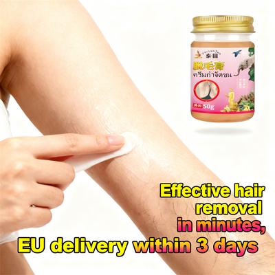 Тайский травяной раствор для удаления волос - Мягкие и долговечные результаты (50г)