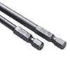 BST-007 Набор из 5 бит для крестовой отвертки Phillips, длина 150 мм, PH1 и PH2, материал S2