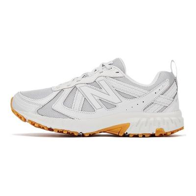 Кроссовки унисекс Nb 410 Series Retro Fabric Synthetic Leather Low Top для марафонского бега Белые MT410KF5