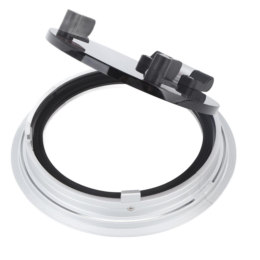 Yacht Porthole 9 Inches Round Marine Grade Aluminum Porthole Inward Opening Boat Transparent Window