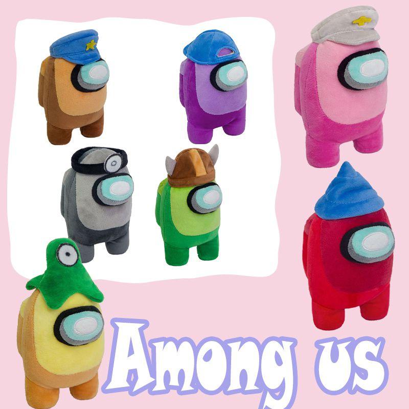 Новая плюшевая игрушка-подвеска Among Us, кукла, космический оборотень, анимация, убийство