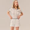 Lacoste Женская поло с многорядной резинкой DF0858-56G522